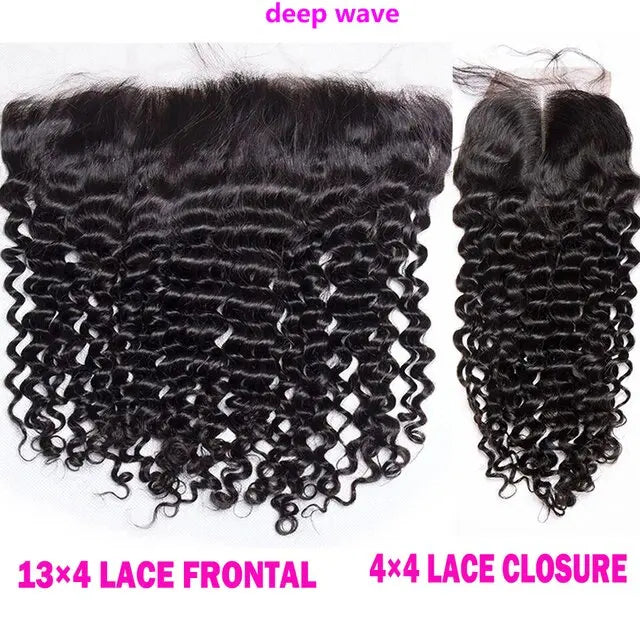 12A Lace HD Transparent Frontal / Closure