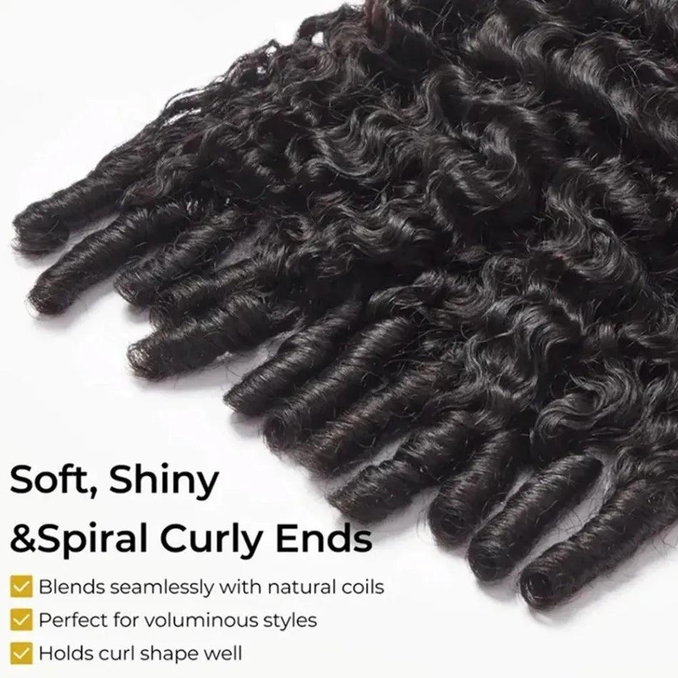 12A Burmese Curly Hair Bundles Burmese Virgin Raw Human Hair Bundles Unprocessed Weaving Water Wave Curly Hair Extensions 32In