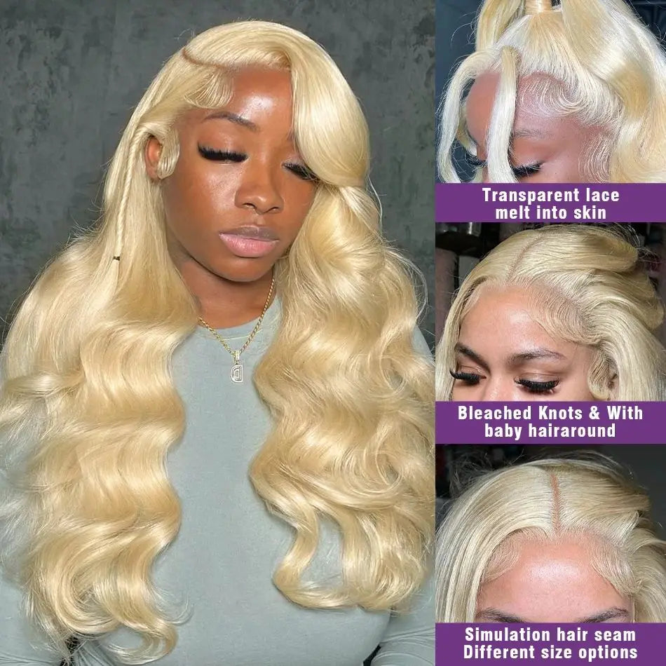613 Hd Lace Frontal Wig 13x6/13x4Human Hair Wigs Body Wave 30 Inch 180/220 Density Brazilian Hair Lace Front Wig